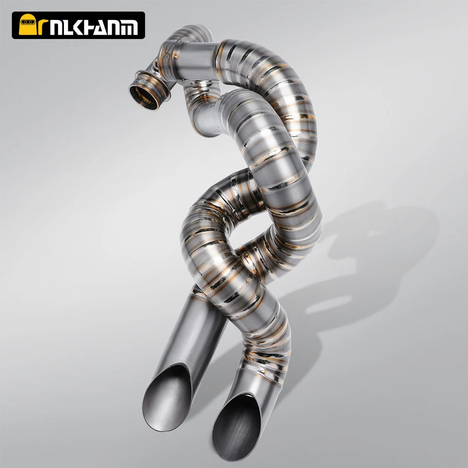 Para Bobber Moto Escape Aleación Titanio para TRIUMPH Bonneville Bobber 14-25 Foto 1 de 4