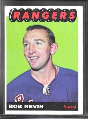 1965-66 Topps - #93 Bob Nevin ExMt - Image 1 of 2