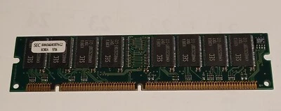 Samsung KMM366S403BTN-G2Q2 168Pin SDRAM 32MB PC66 Memory - Image 1 of 2