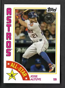JOSE ALTUVE 2019 TOPPS 35 ANNIVERSARY ALL-STAR INSERT CARD #84AS-JA ASTROS - Picture 1 of 2