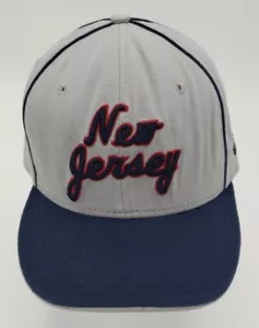 New Era 59fifty Hardwood Classic 100% Wool New Jersey Nets Hat Size 7 1/2 - Picture 1 of 7