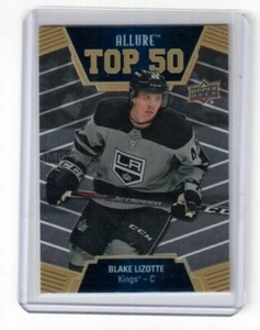 2019-20 Upper Deck Allure Top 50 Card # T50-24 Blake Lizotte Los Angeles Kings  - Picture 1 of 2