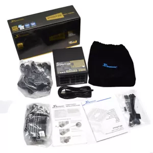 NEW Seasonic Prime GX-1000 Modular Power Supply Active PFC F3 ATX 80 Plus Gold - Picture 1 of 4