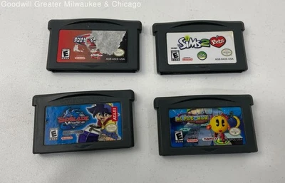 Nintendo Game Boy Advance Game Bundle Of 4 Loose -Tested - Image 1 of 3