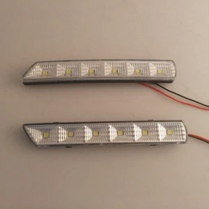 LED DRL Fog lights Daytime Running Lights Head Lamp Fit For Mitsubishi ASX 10-12 - Picture 1 of 6