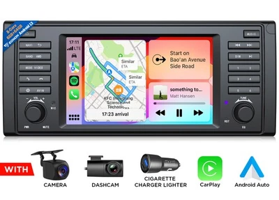 Für BMW E39 520i 523i Android 13 8Kern 6+64GB Autoradio GPS Navi CarPlay DSP RDS - Bild 1 von 4