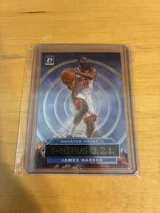2019-20 Panini Donruss Optic - T-Minus 3, 2, 1 #4 James Harden Holo Silver - Picture 1 of 2