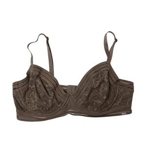 Victoria's Secret PINK Unlined Mauve Underwire Lace Bra Women's 36D New - Picture 1 of 11