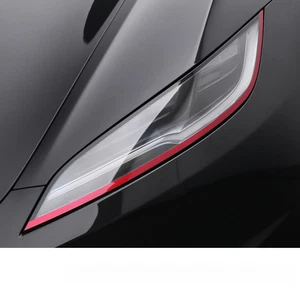 For Tesla Model Y/3 Highland Car Headlight Eyebrows Trim Strip Color Change Film - Picture 1 of 34