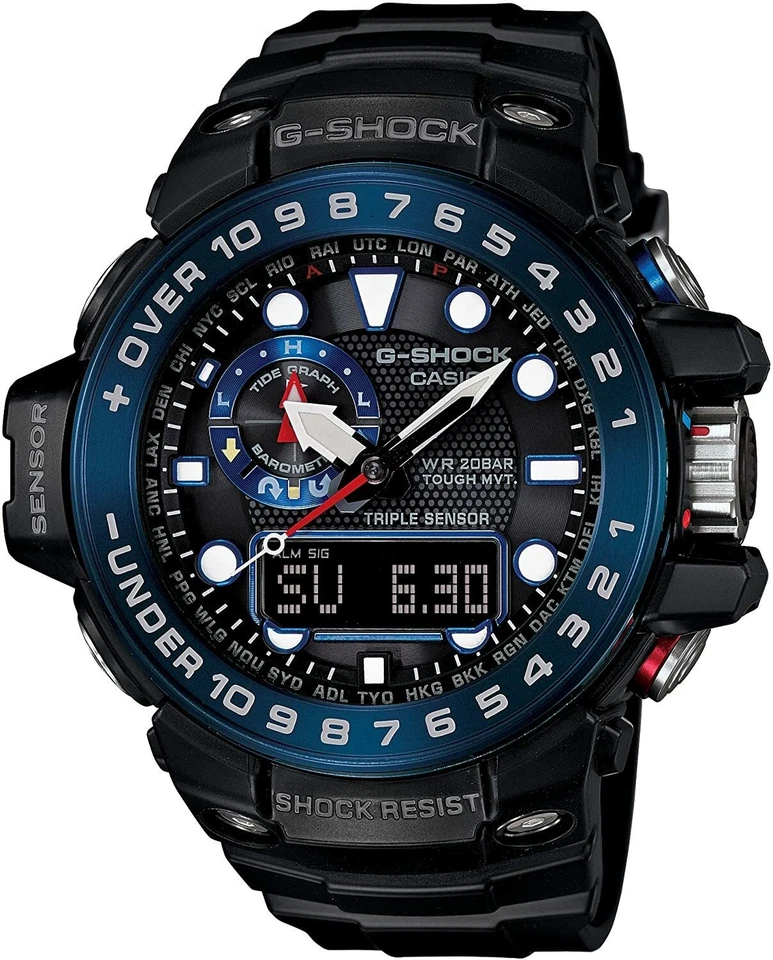 Brand-New Casio G-Shock GULFMASTER GWN-1000B-1BJF Men's Watch "JDM" from Japan - Image 1 of 1