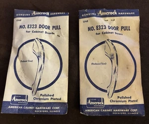 Amerock Vintage Polished Chromium Cabinet Arch Pull Handle E323 - Set Of 2 - New - Picture 1 of 4