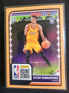 Victor Wembanyama RC No. 282 2023-24 Haunted Hoops Rising Stars Orange Parallel - Picture 1 of 2