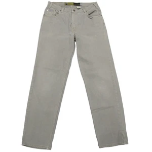 Vintage Levis SilverTab Jeans Mens 34x32 Gray Lean Yellow Label Straight - Picture 1 of 13