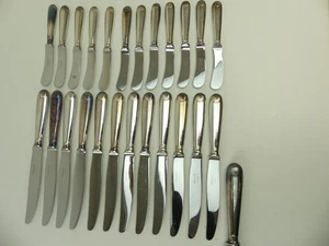 (ref288CWm) Christofle Silver Plated Knives + Gift - Picture 1 of 9