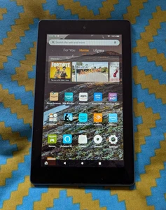 Amazon Fire 7 (9th Generation) 32GB, Wi-Fi, 7in - Twilight Blue - Android tablet - Picture 1 of 5