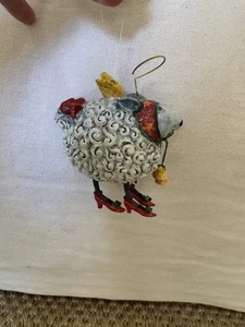 Vintage Christmas Department 56 Patience Brewster Krinkles Lamm Ornament - Bild 1 von 7