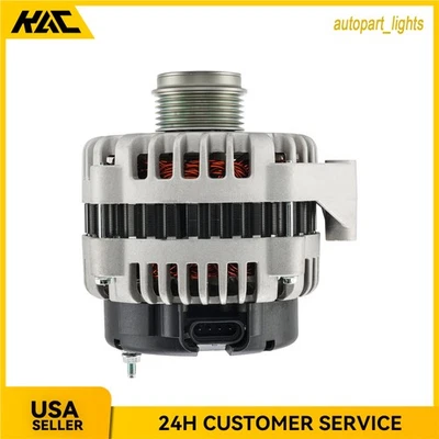 Alternator Fits 2006-2007 Chevrolet Silverado 2500HD 2006 GMC Sierra 2500HD 6.6T - Image 1 of 4