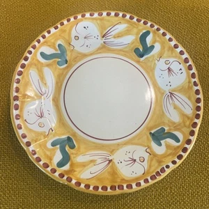 Vietri Pottery-Campagna Style Fish 10 Inch Plate Made/Painted by hand-Italy - Picture 1 of 6