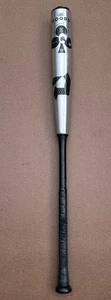 DeMarini 2022 The Goods Half N Half 34/31oz BBCOR Blk Slvr Baseballschläger -gebraucht- - Bild 1 von 6