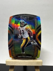 Panini Select Club Level Troy Polamalu #228 2020 tie-dye Prizm troquelado/25 - Imagen 1 de 2