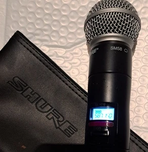 Shure QLXD2/SM58 Band H50 Microfono palmare wireless con capsula SM58 - Nero - Foto 1 di 3