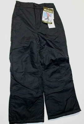 NEW Columbia Vertex Snow Patch Ski Snowboard Pants Youth Kids 8 Unisex $70 Black - Image 1 of 4