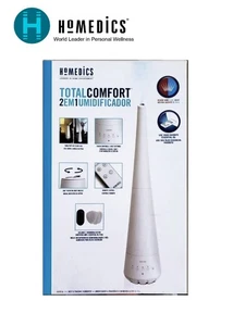 HoMEDICS TotalComfort Plus 2-in-1 Ultrasonic Cool/Warm Mist Tower Humidifier NEW - Picture 1 of 24