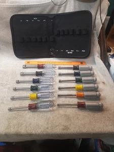 Craftsman -H- Set di dadi 12 pezzi Sae/Metric completo di custodia morbida - Foto 1 di 24