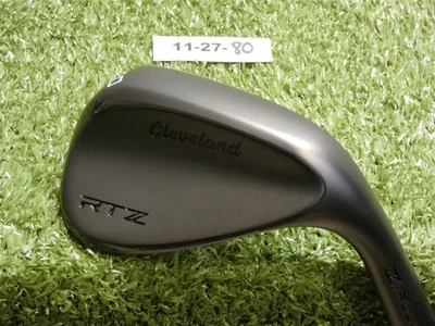 Cleveland RTZ ZipCore Black Satin 50* 10* Gap Wedge Mid DG Spinner Steel New - Image 1 of 4