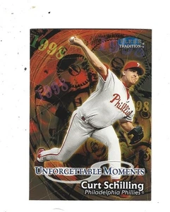 1998 Fleer Tradition #596 Curt Schilling UM PHILADELPHIA  PHILLIES - Picture 1 of 2