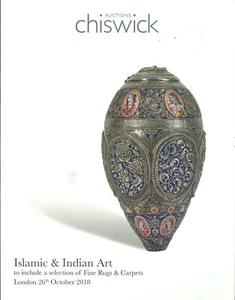 CHISWICK ISLAMIC INDIAN OTTOMAN QAJAR ART Qurans Paintings Iznik Rugs Catalog 18 - Imagen 1 de 1