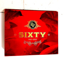 Beautiful Lacquered "Sixty" 1961-2021 Wood Cigar Box  Elegant Box by Rocky Patel