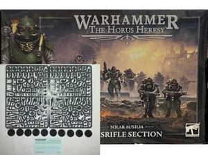 30K Warhammer Heresy Solar Auxilia Lasrifle Section Squad 10 Man On Sprues a - Picture 1 of 5
