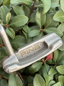 ⭐️Ping SCOTTSDALE ANSER * Nickel * BeNi Putter⭐️Forest Highlands Engraved⭐️NICE - Picture 1 of 11