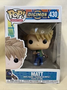 Digimon - Figura Vinilo Funko Pop Matt #430 - NUEVO (Caja Dañada) - Imagen 1 de 8