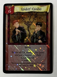 Harry Potter TCG Chamber of Secrets Spider's Exodus Foil #51/140 Holo Unplayed - Picture 1 of 2