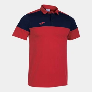 Joma Polo m/c Uomo Crew V Rosso Blu Navy10-11 anni - Foto 1 di 1