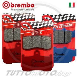 PASTIGLIE BREMBO TRIUMPH STREET TRIPLE R 675 2009-2016 KIT ANTERIORI+POSTERIORI - Foto 1 di 1