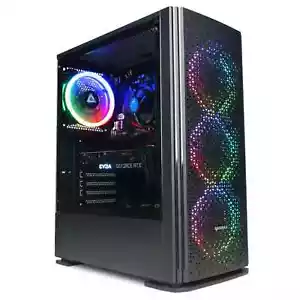 CyberPowerPC Blaze AMD Ryzen 5 4500 RTX 3050 8GB RAM 512GB SSD Windows LD22222 - Picture 1 of 5