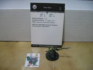 =Dungeons and Dragons D&D HARBINGER Kuo-Toa 68/80 with card= - Picture 1 of 1