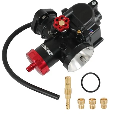 Se adapta a CR80R CR85R WRE125 KE250 KX80 DRZ250 RM80 carburador de carreras PE 28 mm NUEVO Foto 1 de 4