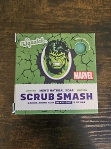 Jabón Dr Squatch X MARVEL HULK SCRUB SMASH Edición Limitada - Imagen 1 de 7
