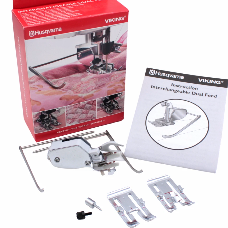 Husqvarna Viking Interchangeable Dual Feed Walking Foot Attachment (920219096)