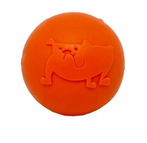 Sodapup Super-Durable Floating Smile Ball Dog Toy - Orange - Med - Power chewers - Picture 1 of 3