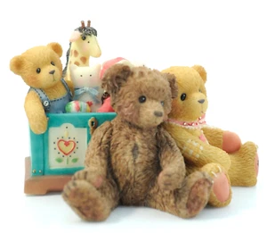 Cherished Teddies Enesco 1999 “Heather and Friends” #662038 Figurine with Box - Picture 1 of 10