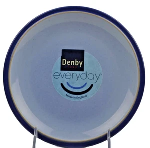 DENBY Stoneware Everyday Blueberry Tea Plate 7.25" England New - Picture 1 of 5