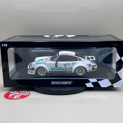 MINICHAMPS 1/18 Porsche 934 Bob Wollek #6 NORISRING EGT 1976 155766496 - Image 1 of 4
