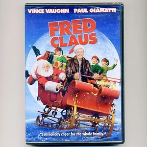 Fred Claus 2007 PG family Christmas Santa movie DVD Vince Vaughn, Paul Giamatti - Imagen 1 de 3