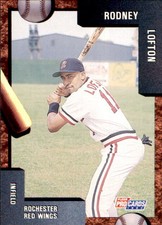 1992 Rochester Red Wings Fleer/ProCards 1946 Rodney Lofton East St Louis IL Card