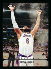 2021-22 PANINI PHOTOGENIC 4 LEBRON JAMES CHALK TOSS SILVER BASE PARALLEL LAKERS!